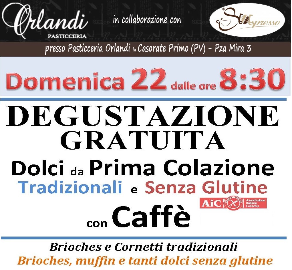 Domenica 22/6 – degustazione gratuita